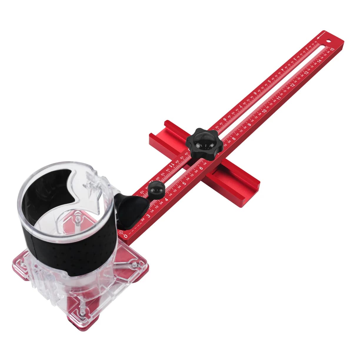 Aluminiowy przyrząd do frezarki do cięcia i rowkowania okręgów