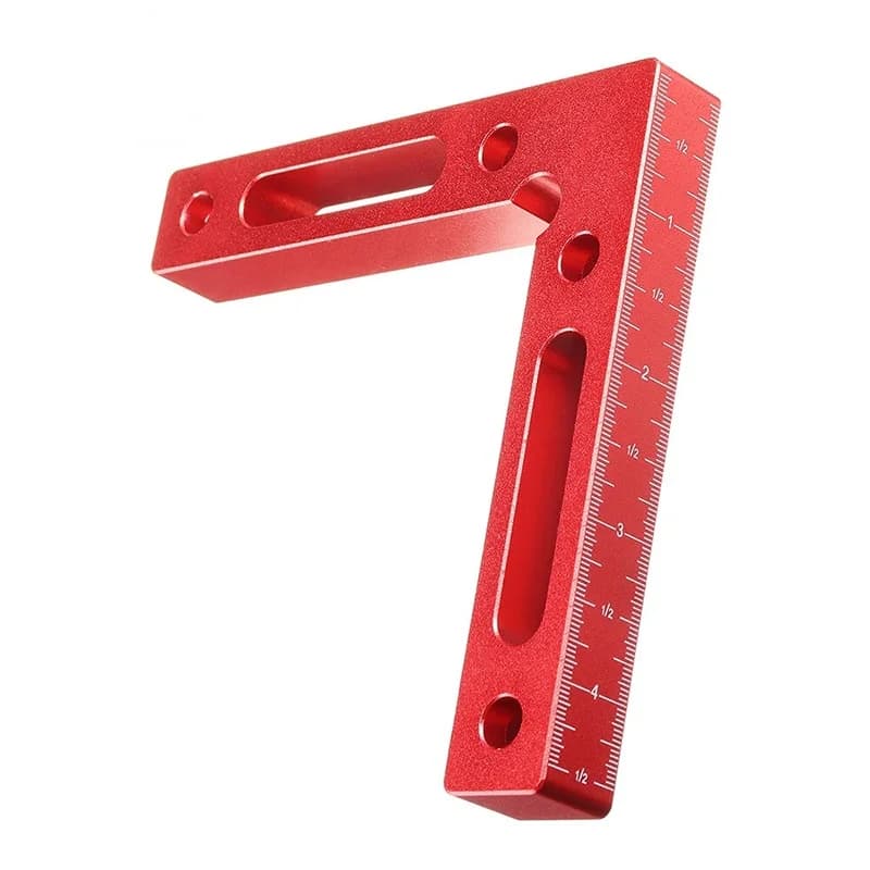 Zestaw 2 szt. aluminiowych kątowników pozycjonujących 90 stopni