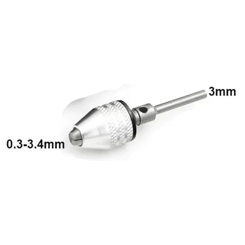 Minimodel uchwytu wiertarskiego z szybką wymianą 0,3-8,0 mm