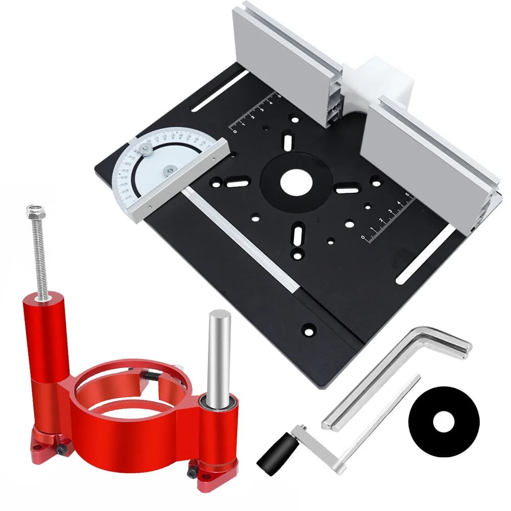 Precyzyjny system podnoszenia frezarki aluminiowej z płytą insertową