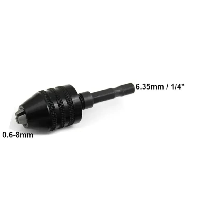 Minimodel uchwytu wiertarskiego z szybką wymianą 0,3-8,0 mm