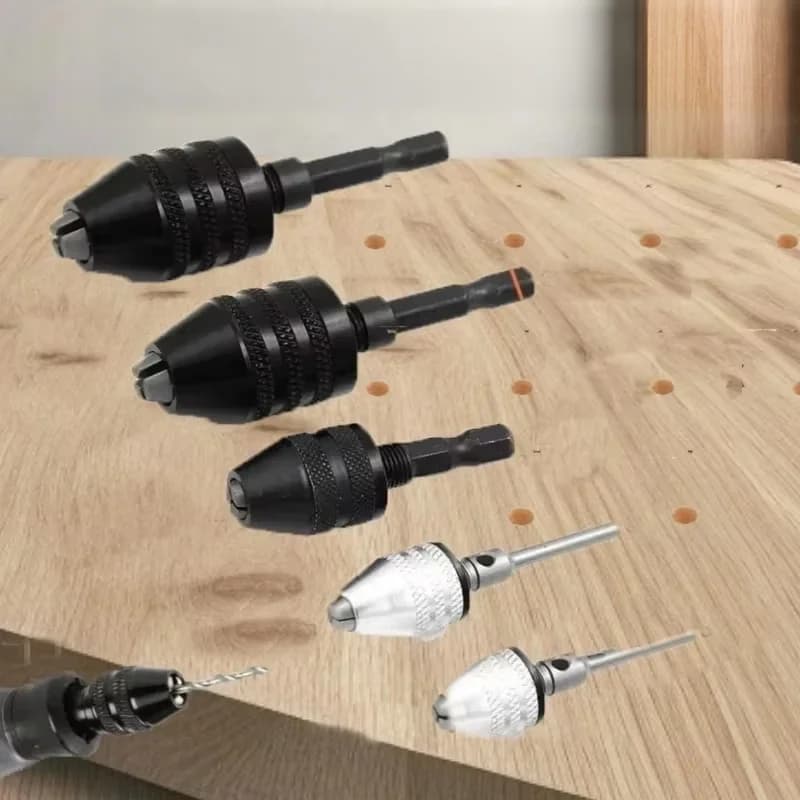 Minimodel uchwytu wiertarskiego z szybką wymianą 0,3-8,0 mm