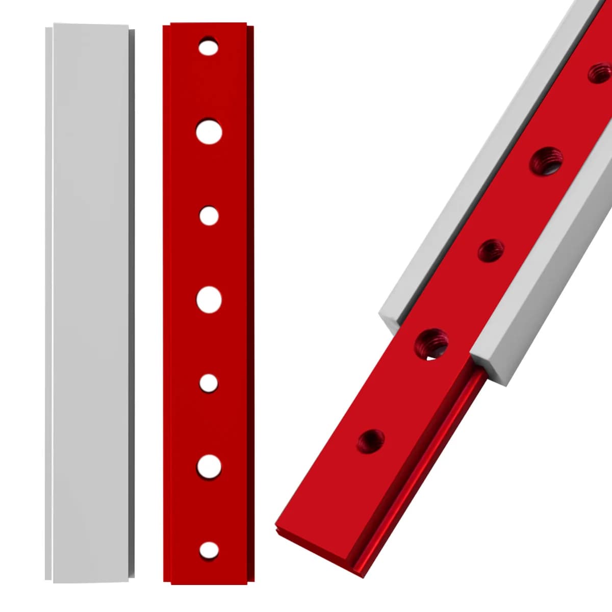 Aluminiowy ślizgacz T na szynę ukośnicową 200 mm