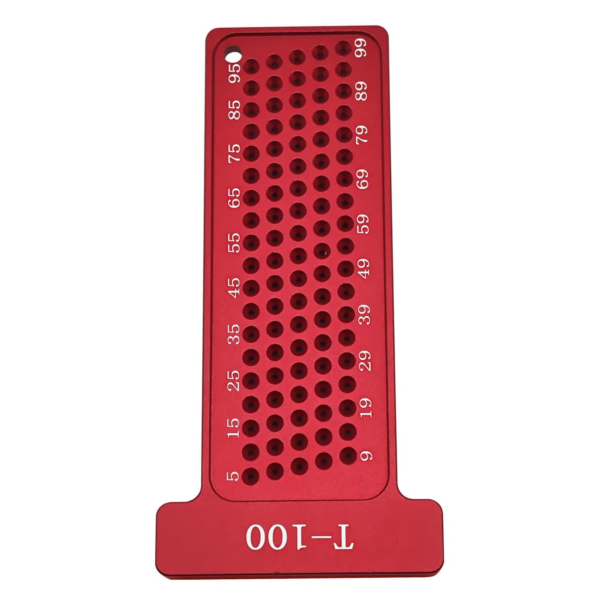 Precyzyjna linijka T 100 mm miernik kreślarski metryczny